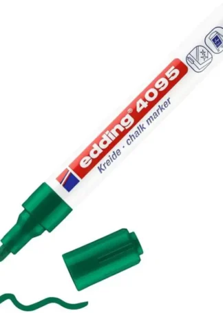 C/10 ROTULADOR EDDING 4095 VERDE MARCADOR TIZA LIQUIDA