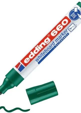 C/10 ROTULADOR EDDING 660 VERDE PIZARRA BLANCA