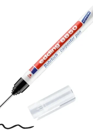 BLISTER ROTULADOR EDDING 8850 NEGRO MARCADOR PERMANENTE