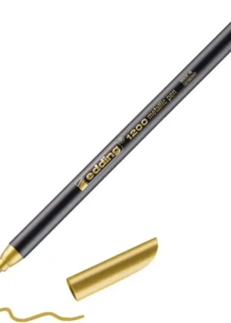 C/10 ROTULADOR EDDING 1200 METALIC ORO 53 P. REDONDA 1-3MM