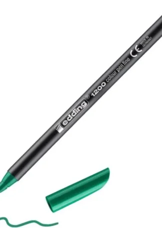 C/10 ROTULADOR EDDING 1200 METALIC VERDE 74 P. REDONDA 1-3M