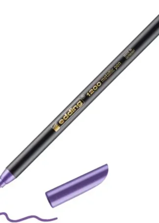 C/10 ROTULADOR EDDING 1200 METALIC VIOLETA 78 P. REDO. 1-3M