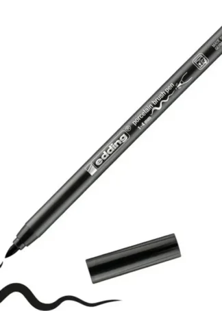 C/10 ROTULADOR EDDING 4200 NEGRO 002 PUNTA DE PINCEL