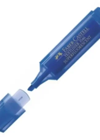 C/10 MARCADORES TEXTLINER 46 AZUL FABER-CASTELL