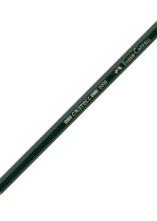 C/12 LAPIZ GRAFITO SERIE 9000 FABER-CASTELL 6B