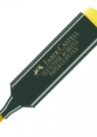 C/10 MARCADOR TEXTLINER 48 AMARILLO FABER-CASTELL