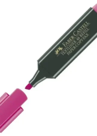 C/10 MARCADOR TEXTLINER 48 ROSA FABER-CASTELL