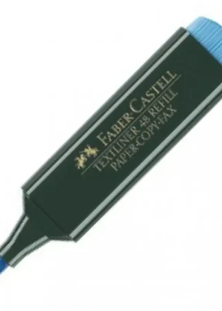 C/10 MARCADOR TEXTLINER 48 AZUL FABER-CASTELL