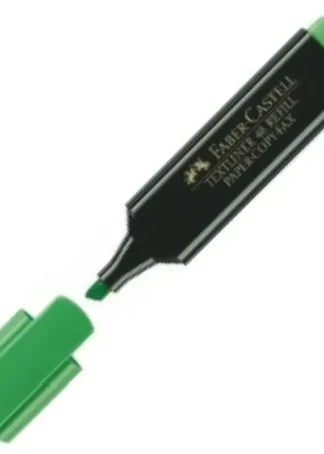 C/10 MARCADOR TEXTLINER 48 VERDE FABER-CASTELL