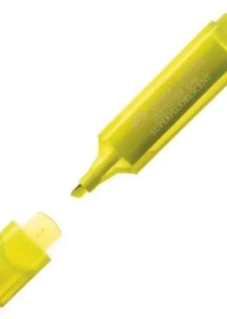 C/10 MARCADORES TEXTLINER 46 AMARILLO FABER-CASTELL