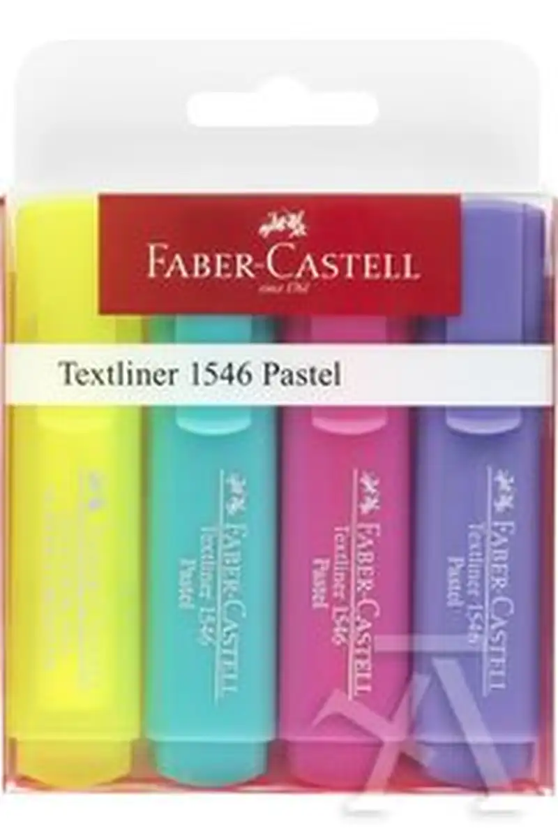 ESTUCHE 4 MARCADORES FLUORESCENTES TEXTLINER 46 SURTIDOS