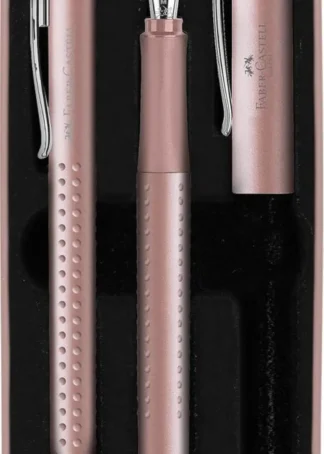 SET ESTILOGRAFICA M Y BOLIGRAFO M COLOR ROSA PALO