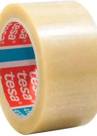 PACK 6 ROLLOS CINTA EMBALAJE PVC TRANSPARENTE 4120 66MX50MM