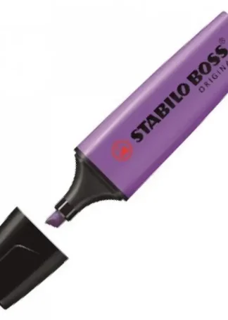 C/10 MARCADORES FLUORESCENTES LAVANDA STABILO BOSS 70/55