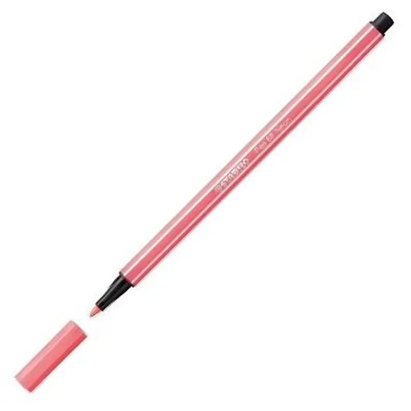 C/10 ROTULADOR STABILO PEN 68 FLUO ROJO Nº040 PUNTA 1,OMM