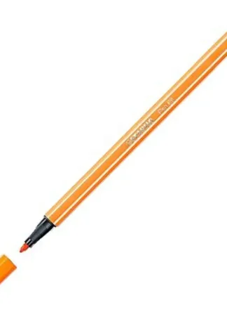 C/10 ROTULADOR STABILO PEN 68 FLUO NARANJA Nº054 PUNTA 1MM