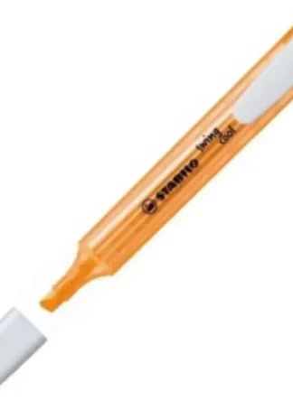 C/10 MARCADORES FLUORESCENTES SWING COOL AMARILLO 275/24