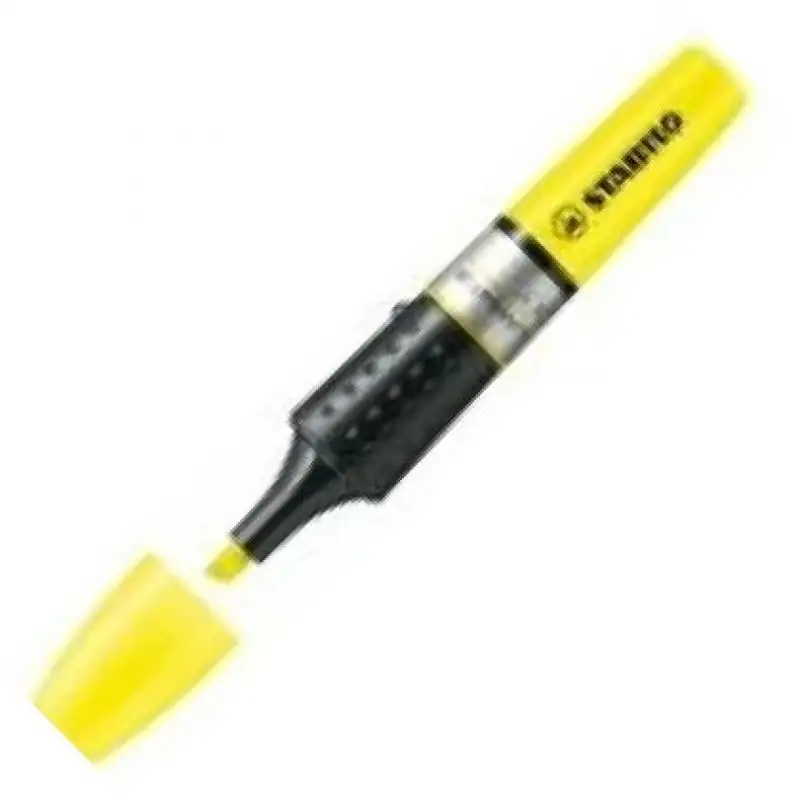 C/5 MARCADORES FLUORESCENTES STABILO LUMINATOR AMARILLO