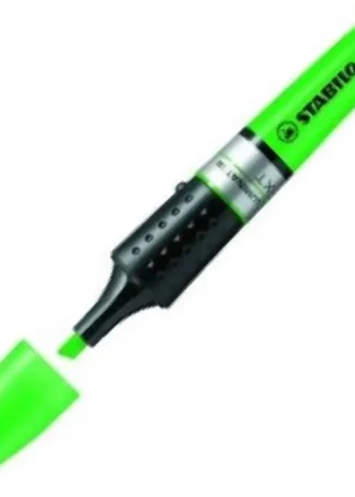 C/5 MARCADORES FLUORESCENTES STABILO LUMINATOR VERDE