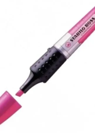 C/5 MARCADORES FLUORESCENTES STABILO LUMINATOR ROSA