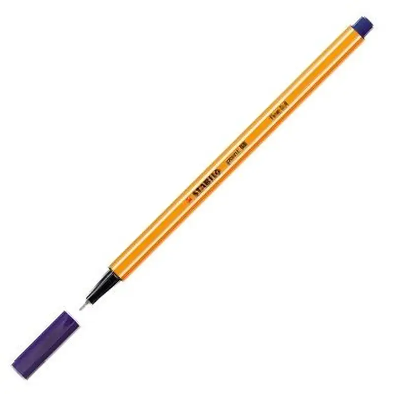 C/10 STABILO POINT 88 AZUL NOCHE Nº22 PUNTA DE FIBRA 0,4MM.