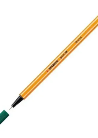 C/10 STABILO POINT 88 VERDE PINO Nº53 PUNTA DE FIBRA 0,4MM.