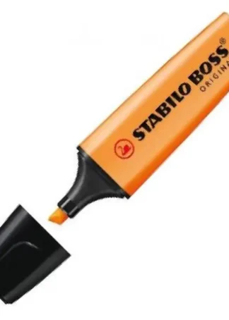 C/10 MARCADORES FLUORESCENTES NARANJA STABILO BOSS 70/54