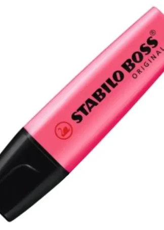C/10 MARCADORES FLUORESCENTES ROSA STABILO BOSS 70/56