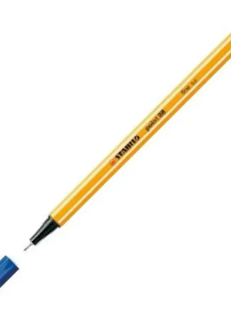 C/10 STABILO POINT 88 AZUL Nº41 PUNTA DE FIBRA 0,4MM.