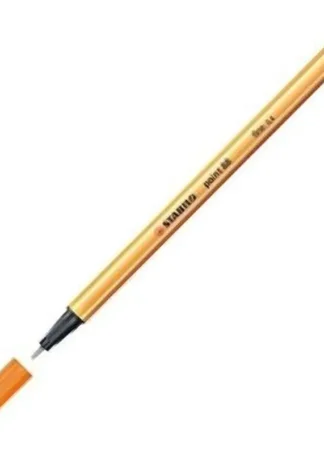 C/10 STABILO POINT 88 NARANJA Nº54 PUNTA DE FIBRA 0,4MM.