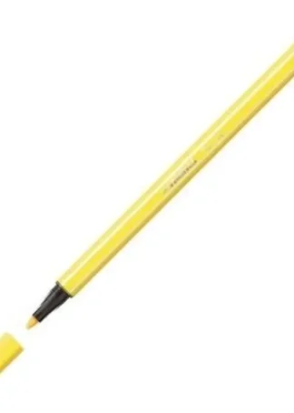 C/10 ROTULADOR STABILO PEN 68 AMARILLO LIMON Nº24 P. 1,0 MM