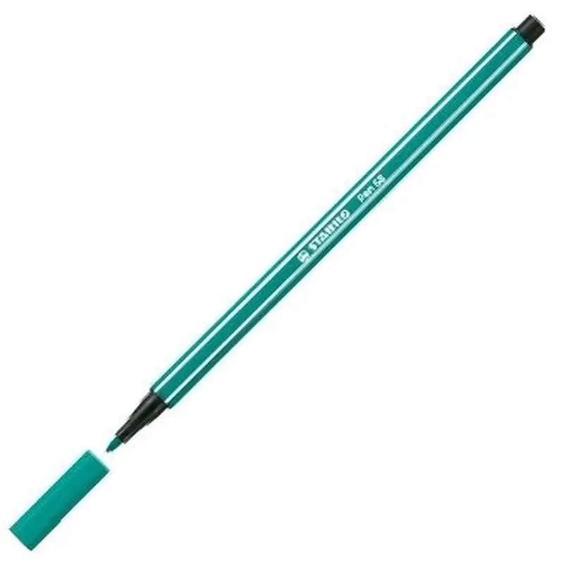 C/10 ROTULADOR STABILO PEN 68 ESMERALDA Nº36 PUNTA 1,OMM