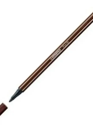 C/10 ROTULADOR STABILO PEN 68 MARRON Nº45 PUNTA 1,OMM