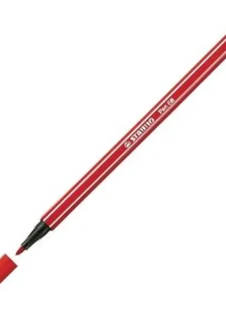 C/10 ROTULADOR STABILO PEN 68 ROJO CARMIN Nº48 PUNTA 1,OMM