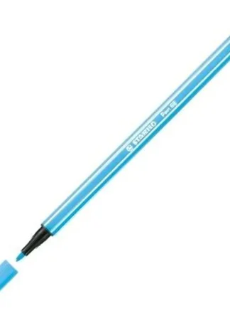 C/10 ROTULADOR STABILO PEN 68 AZUL CELESTE Nº57 PUNTA 1,OMM