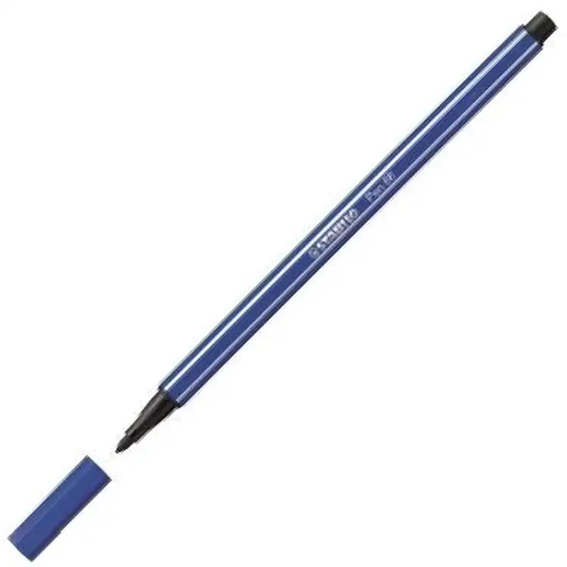 C/10 ROTULADOR STABILO PEN 68 AZUL MARINO Nº32 PUNTA 1,OMM