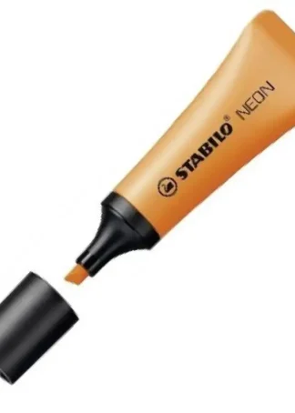 C/10 MARCADORES FLUORESCENTES NARANJA STABILO NEON