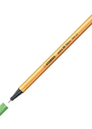 C/10 STABILO POINT 88 VERDE NEON Nº033 PUNTA DE FIBRA 0,4MM