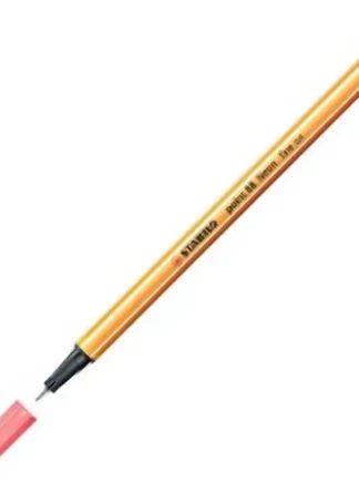 C/10 STABILO POINT 88 ROJO NEON Nº040 PUNTA DE FIBRA 0,4MM