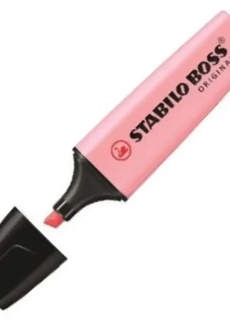 C/10 MARCADOR FLUORESCENTE RUBOR ROSA STABILO BOSS 70