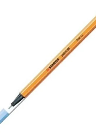 C/10 STABILO POINT 88 AZUL HIELO Nº11 PUNTA DE FIBRA 0,4MM