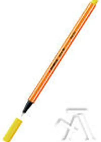 C/10 STABILO POINT 88 AMAR.LIMON Nº24 PUNTA DE FIBRA 0,4MM