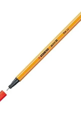 C/10 STABILO POINT 88 BERMELLON P Nº30 PUNTA DE FIBRA 0,4MM