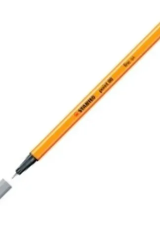 C/10 STABILO POINT 88 GRIS MEDIO Nº95 PUNTA DE FIBRA 0,4MM