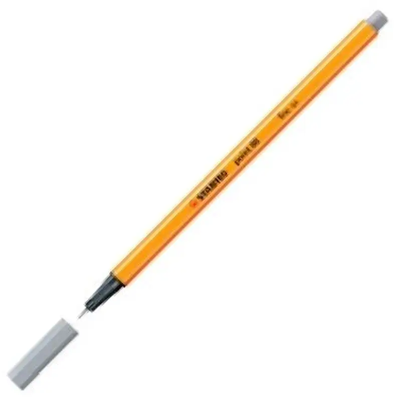 C/10 STABILO POINT 88 GRIS MEDIO Nº95 PUNTA DE FIBRA 0,4MM