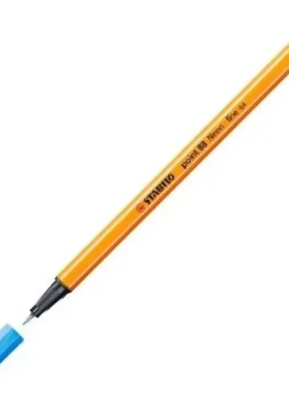 C/10 STABILO POINT 88 AZUL FLUOR Nº031 PUNTA FIBRA 0,4MM