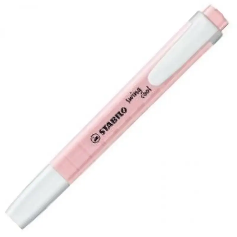 C/10 MARCADORES FLUORESCENTES SWING COOL PASTEL ROSA