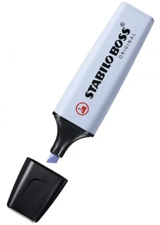 C/10 MARCADOR FLUORESCENTE AZUL NUBLADO STABILO BOSS 70