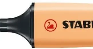 C/10 MARCADOR FLUORESCENTE NARANJA PALIDO STABILO BOSS