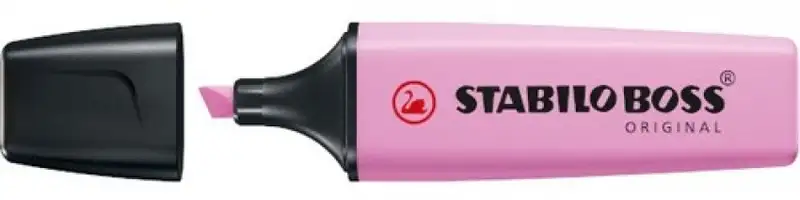 C/10 MARCADOR FLUORESCENTE FUCSIA HELADO STABILO BOSS 70